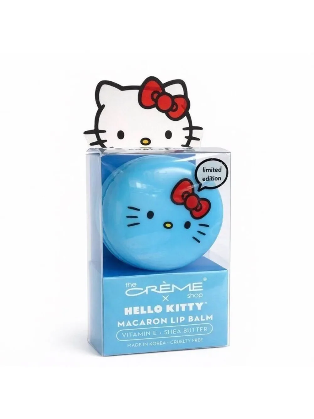 The Crème Shop x Hello Kitty Cool as Mint Macaron Lip Balm Limited Edition